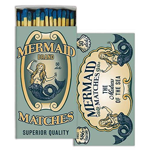 HomArt - Match Box Set of 2 - Mermaid Brand - Blue