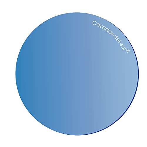 Cazador-del-sol - 4" Luminous James Coaster - Blue