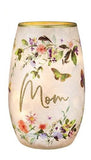 Stony Creek - Frosted Glass 5" Lighted Vase - Generation Love Mom