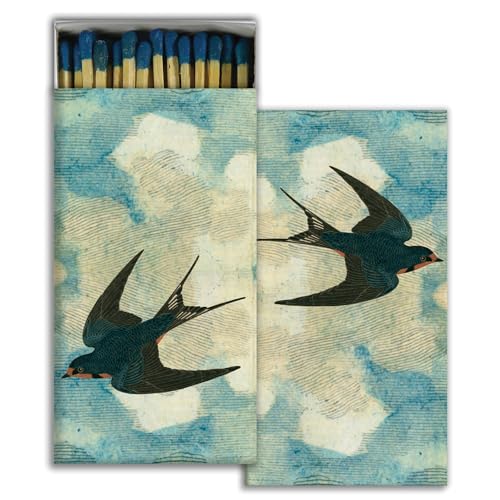 HomArt - Match Box Set of 2 - Sparrows in Flight
