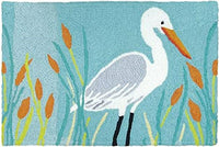 Jellybean - Indoor/Outdoor Rug - Egret & Cattails