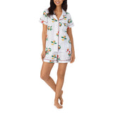 BedHead - Short Sleeve Shorty PJ Set - Nightcap - X Large