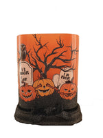 Stony Creek - See No Evil Oval Vase with Resin Base - Halloween Light