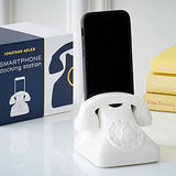 Jonathan Adler - Smart Phone Stand w/ Slots for Charging Cables - White
