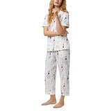 BedHead - Stretch Capri PJ Set - Champagne Wedding - Large