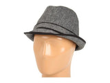San Diego Hat Company - Men's Fedora - Speckled Black/White