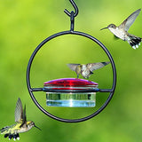 Couronne - Hummble Slim Hummingbird Feeder - Red