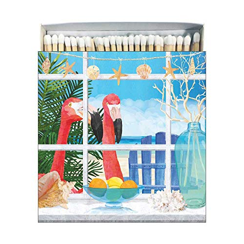 Paperproducts Design - Match Box Set of 2 - Oceanview Flamingos