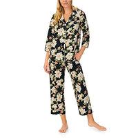 BedHead - Short Sleeve Cropped PJ Set - One Fine Day - Large