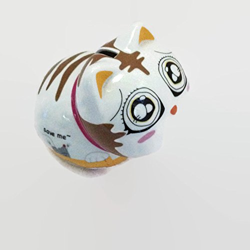 Dartington Crystal - Ceramic Cat Money Bank - "Take Me Home"