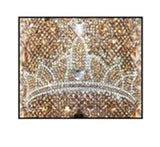 Jacqueline Kent Sugar Cane - Adjustable Cane - Gold Crowned Jewel