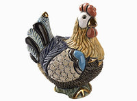 De Rosa - Blue Cochin Hen Figurine