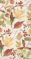 Boston International - Paper Guest Towel - Leaves & Berries