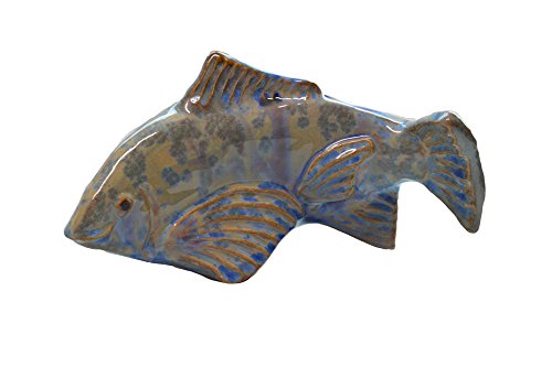 Fish In The Garden - Ceramic Garden Koi - Crystal - Small Right