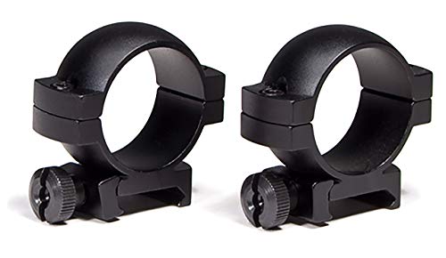 Vortex Optics 0.75" Low Mounting Rings for 30mm Riflescopes, for Picatinny or Weaver Type Rails, Set of 2