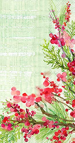 Boston International - Paper Guest Towel - Winterberry