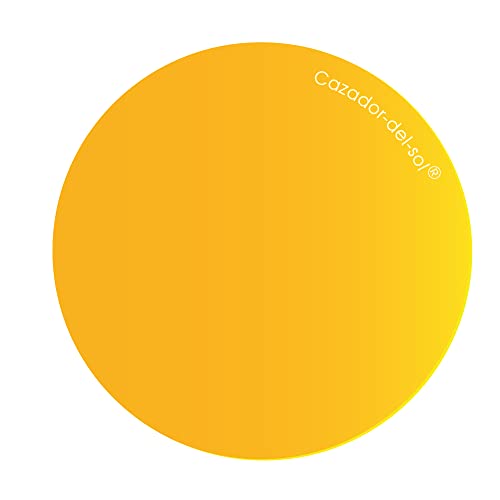Cazador-del-sol - 4" Luminous James Coaster - Yellow