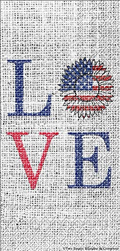 Boston International - Paper Guest Towel - Patriotic Love
