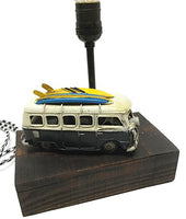 Woodworx - Handmade Vintage Lamp - VW Bus - Black