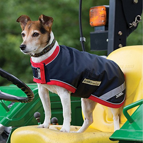 Horseware Ireland - Dog Rugs - Navy & Red - XXL