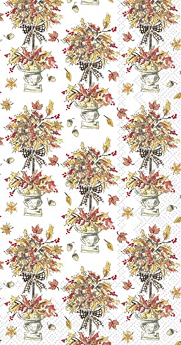 Boston International - Paper Guest Towel - Topiary Leaves