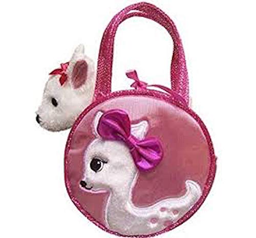 Aurora - Fancy Pals - Pet Carrier - Fanciful Fawn - Pink - 7"