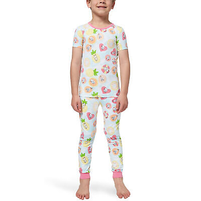BedHead - Toddler Short Sleeve Jersey PJ Set - Dog in a Pool Float - 2T