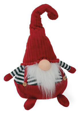 Boston International - 19" Red & Green Elf Gnome - Noel