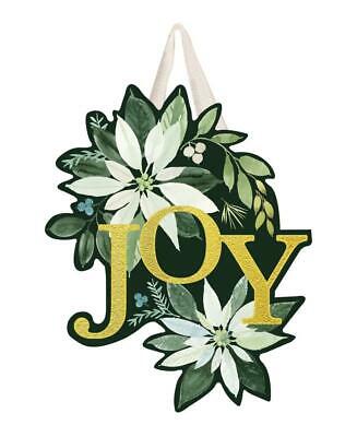 Studio M - Door Decor - Poinsettia Joy