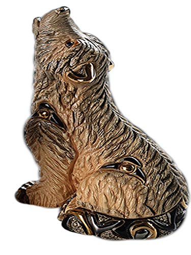 De Rosa - Adult Mountain Wolf Figurine