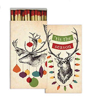 HomArt - Match Box Set of 2 - Decorated Stags