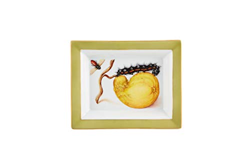 Vista Alegre - Natura - Rectangular Trinket Tray - Pumpkin