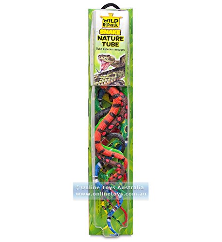 Wild Republic - Tube of Figurines & Play mat - Snakes