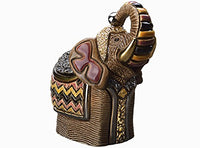De Rosa - Brown Festival Elephant Figurine