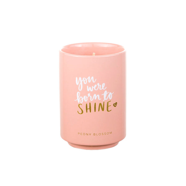 Eccolo - Dayne Lee Collection Candle - You were Born to Shine - Peony Blossom