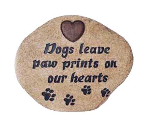 Border Concepts - Pet Memorial Stone - Dogs Paw Prints