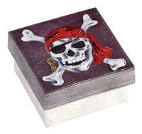 Kubla Craft - Capiz Shell Trinket Box - Pirate