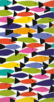 Boston International - Paper Guest Towel - Rainbow Fish