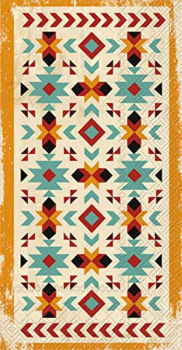 Boston International - Paper Guest Towel - Southwest Serape