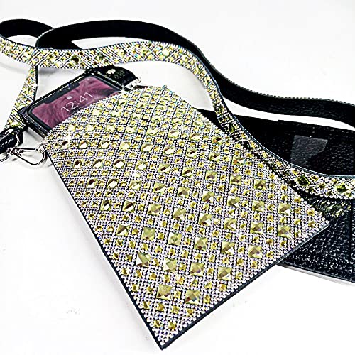 Jacqueline Kent - Royal Ice Cellphone Purse - Canary Yellow Diamond