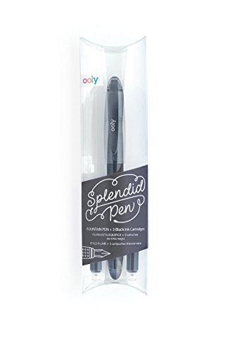 Ooly - Splendid Fountain Pen & Refills Set - Black
