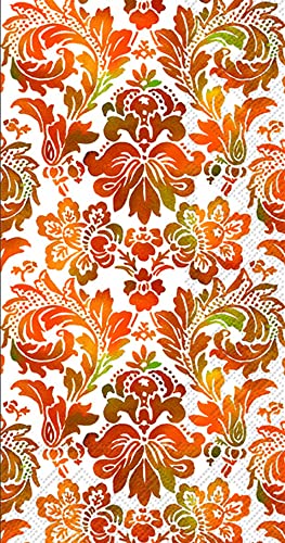 Boston International - Paper Guest Towel - Autumn Damask