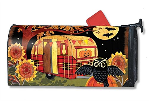 MailWraps - Mailbox Cover - Halloween Camper