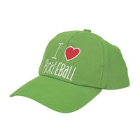 Enesco - I Heart Pickleball Adjustable Hat - Green