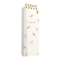 Eccolo - 3"x8.5" Spiral Memo Pad - Busy Bee
