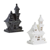 Two's Company - LED Haunted House Set - Black & White