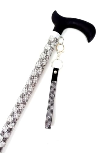 Jacqueline Kent Sugar Cane - Adjustable Cane - Light Check-Mate