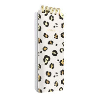 Eccolo - 3"x8.5" Spiral Memo Pad - Leopard