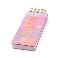 Eccolo - 3"x8.5" Spiral Memo Pad - Splashy Notes