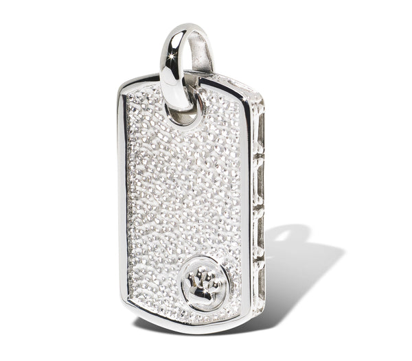 Lisa Welch - Charm - Sterling Silver - Dog Tags